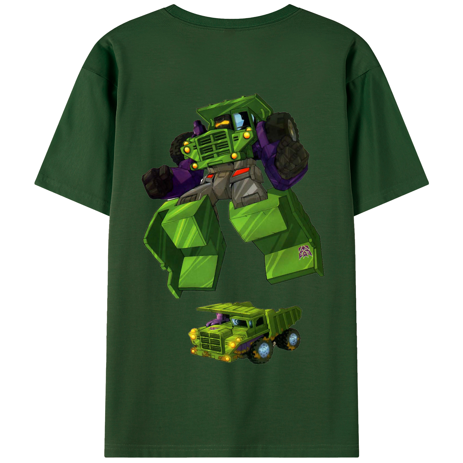 （画像用）  綿100％半袖Tシャツ（背面プリント）